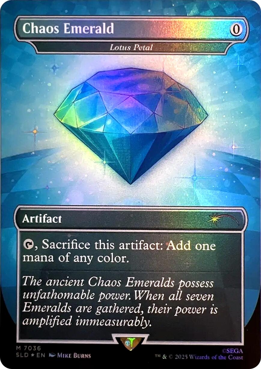 Chaos Emerald - Lotus Petal (7036) [Secret Lair Drop Series] | The CG Realm