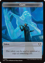 Copy // Pest Double-Sided Token [Edge of Eternities Commander Tokens] | The CG Realm