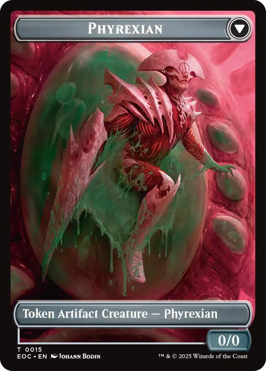 Incubator // Phyrexian Double-Sided Token (EOC-15 // 15) - Commander: Edge of Eternities