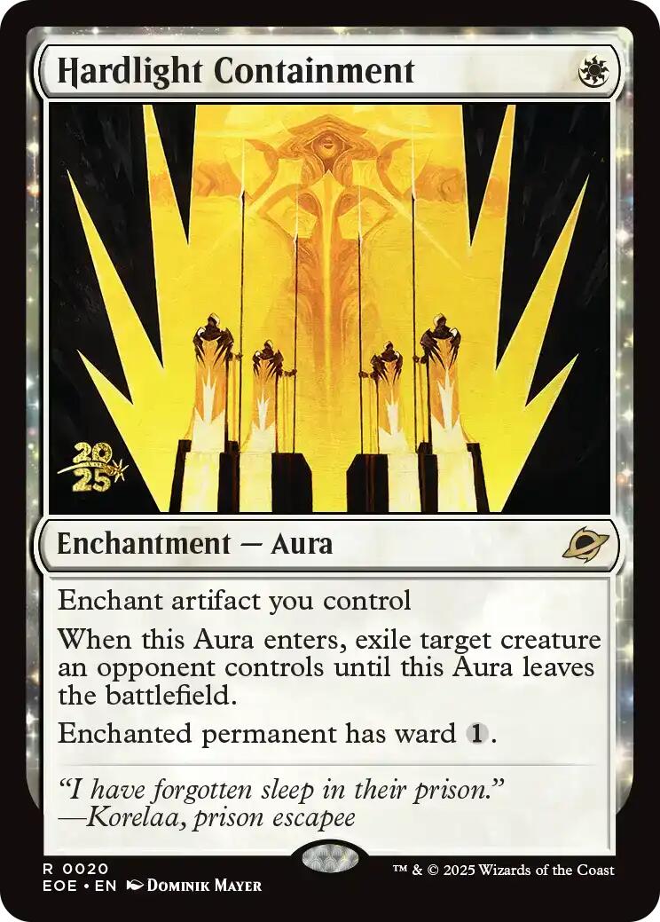 Hardlight Containment [Edge of Eternities Prerelease Promos] | The CG Realm