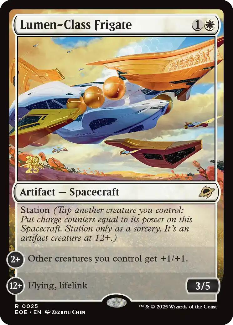Lumen-Class Frigate [Edge of Eternities Prerelease Promos] | The CG Realm