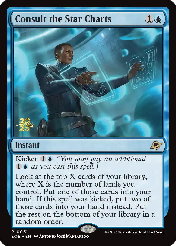 Consult the Star Charts [Edge of Eternities Prerelease Promos] | The CG Realm