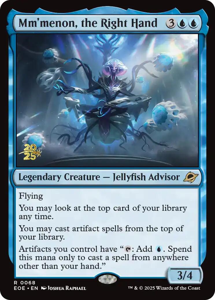 Mm'menon, the Right Hand [Edge of Eternities Prerelease Promos] | The CG Realm