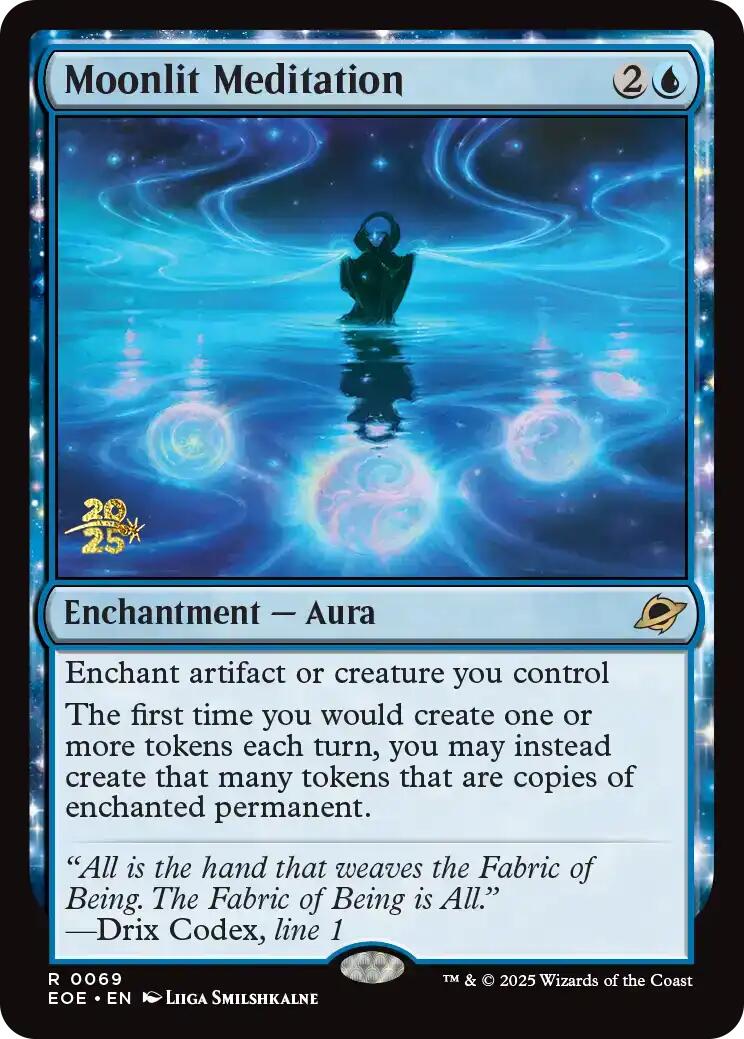 Moonlit Meditation [Edge of Eternities Prerelease Promos] | The CG Realm