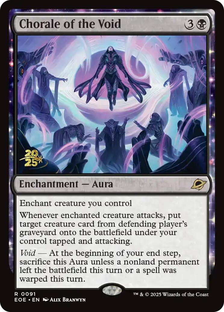 Chorale of the Void [Edge of Eternities Prerelease Promos] | The CG Realm