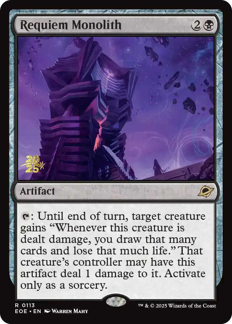 Requiem Monolith [Edge of Eternities Prerelease Promos] | The CG Realm