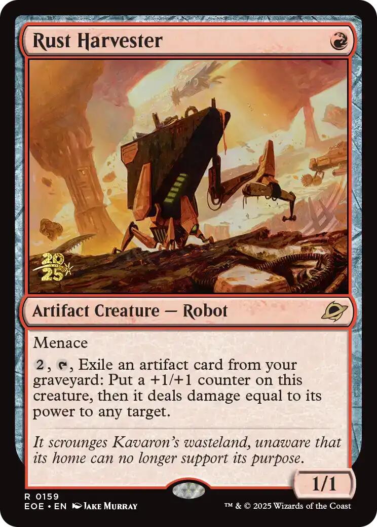 Rust Harvester [Edge of Eternities Prerelease Promos] | The CG Realm
