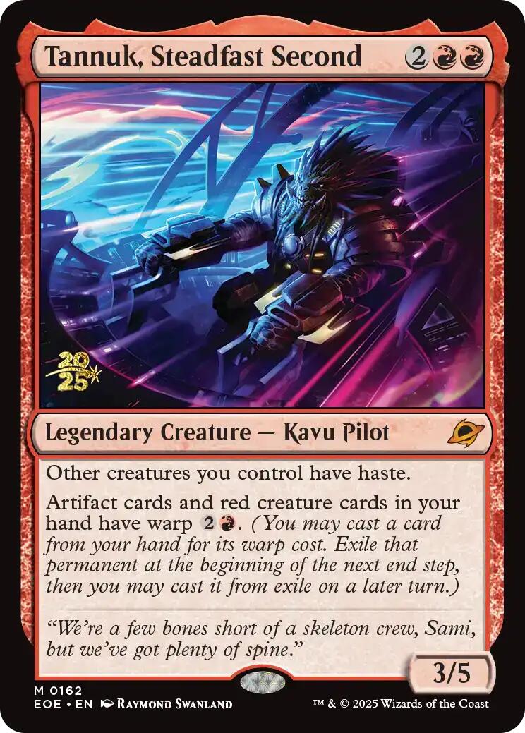 Tannuk, Steadfast Second [Edge of Eternities Prerelease Promos] | The CG Realm