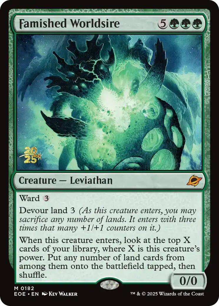 Famished Worldsire [Edge of Eternities Prerelease Promos] | The CG Realm