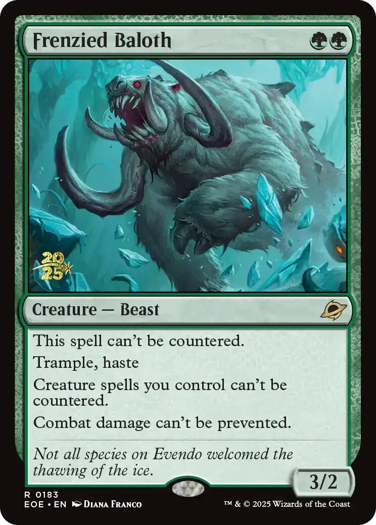 Frenzied Baloth [Edge of Eternities Prerelease Promos] | The CG Realm
