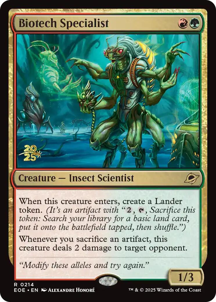 Biotech Specialist [Edge of Eternities Prerelease Promos] | The CG Realm