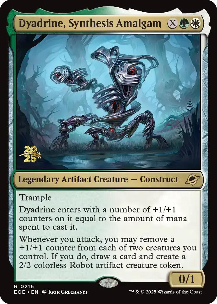 Dyadrine, Synthesis Amalgam [Edge of Eternities Prerelease Promos] | The CG Realm