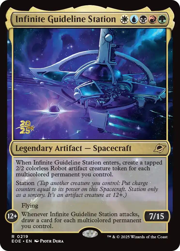 Infinite Guideline Station [Edge of Eternities Prerelease Promos] | The CG Realm
