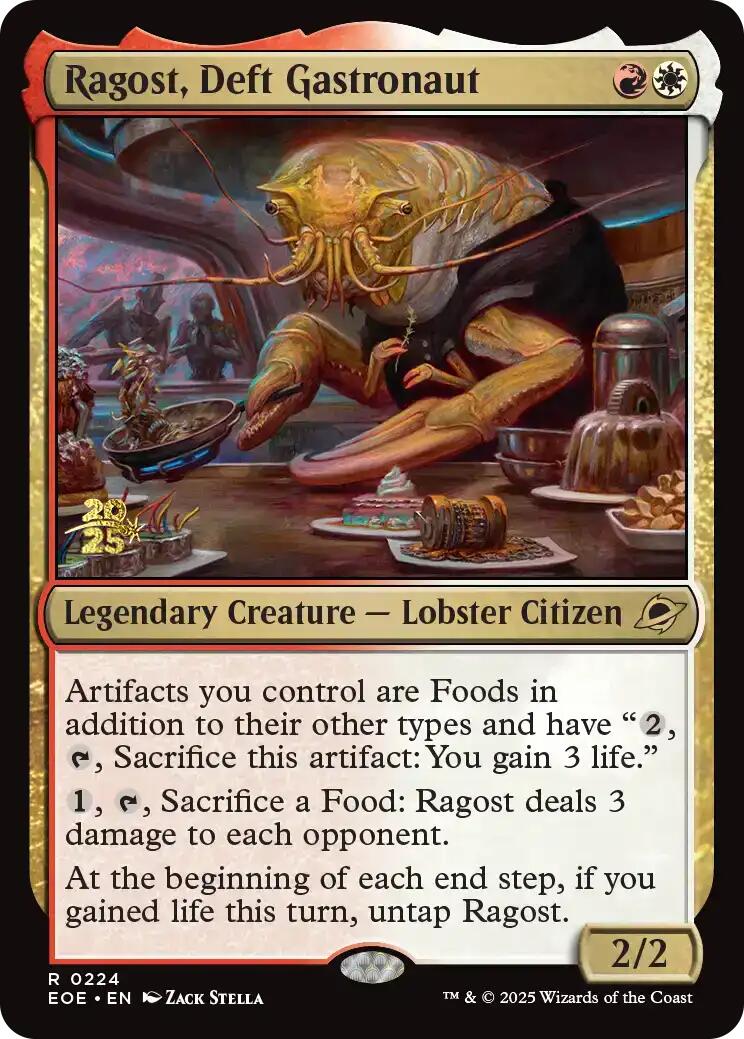 Ragost, Deft Gastronaut [Edge of Eternities Prerelease Promos] | The CG Realm