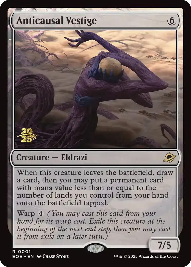 Anticausal Vestige [Edge of Eternities Prerelease Promos] | The CG Realm