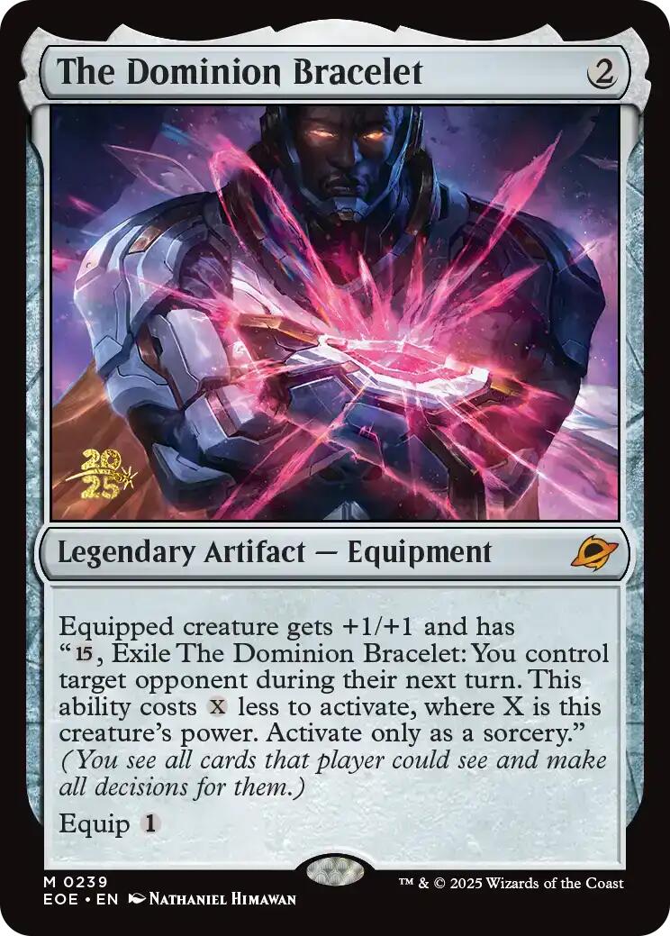 The Dominion Bracelet [Edge of Eternities Prerelease Promos] | The CG Realm