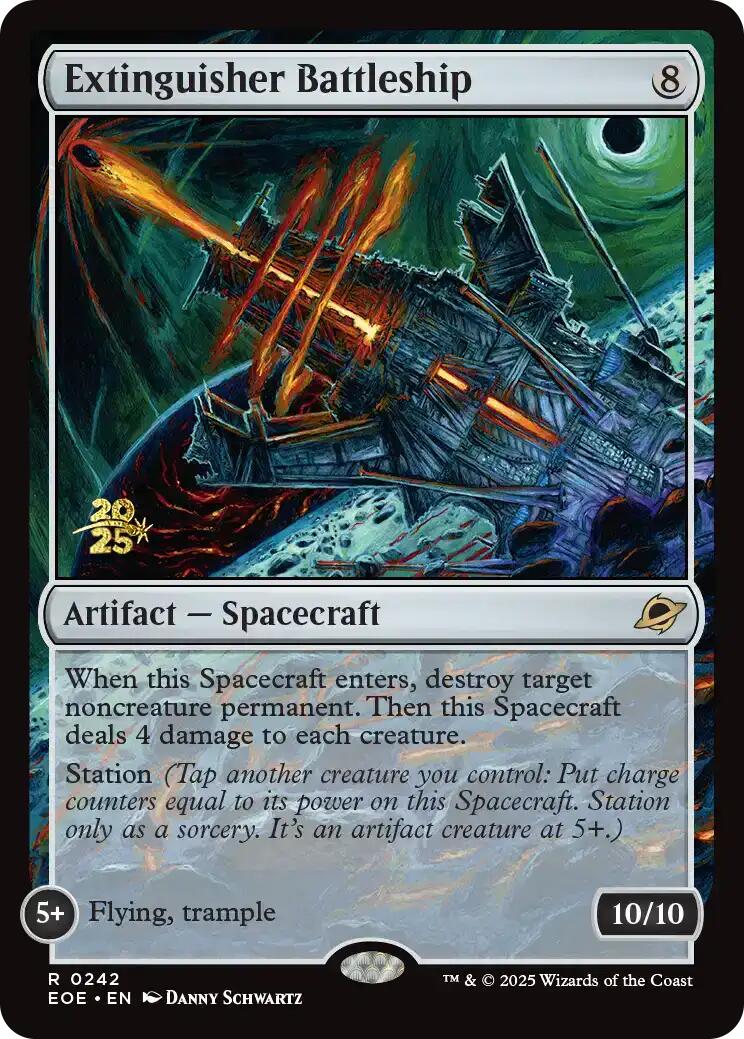 Extinguisher Battleship [Edge of Eternities Prerelease Promos] | The CG Realm