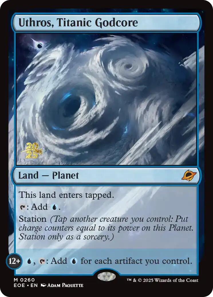 Uthros, Titanic Godcore [Edge of Eternities Prerelease Promos] | The CG Realm