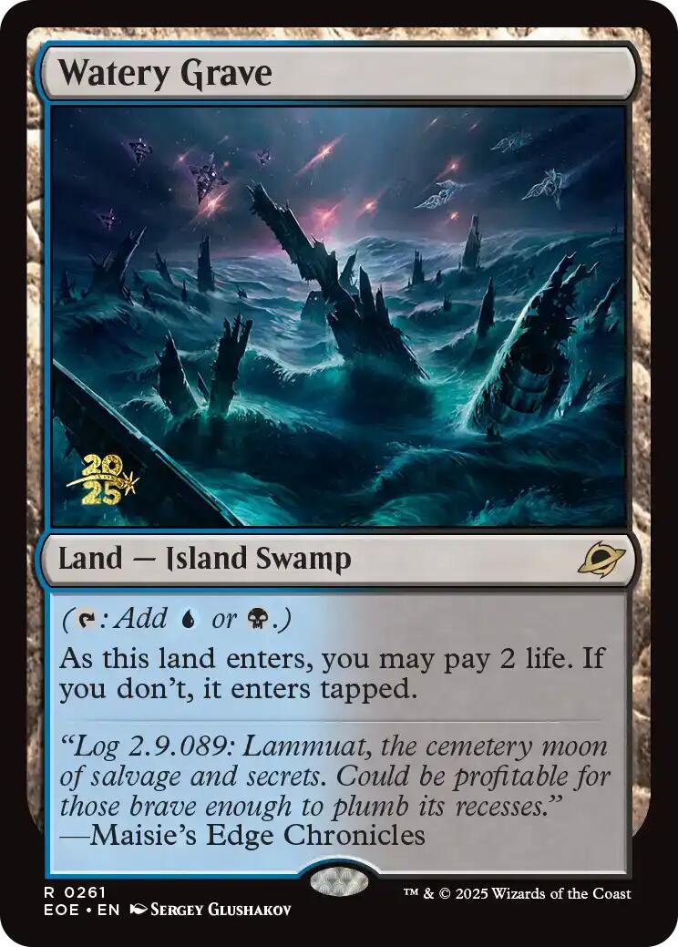 Watery Grave [Edge of Eternities Prerelease Promos] | The CG Realm