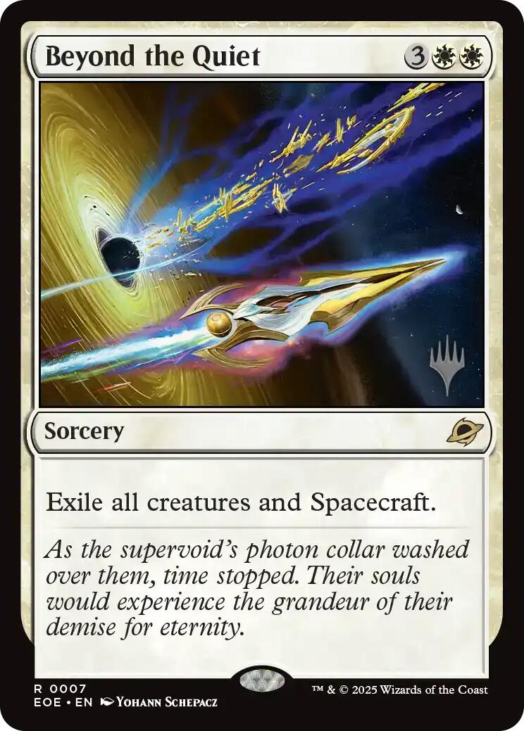 Beyond the Quiet [Edge of Eternities Promo Pack] | The CG Realm