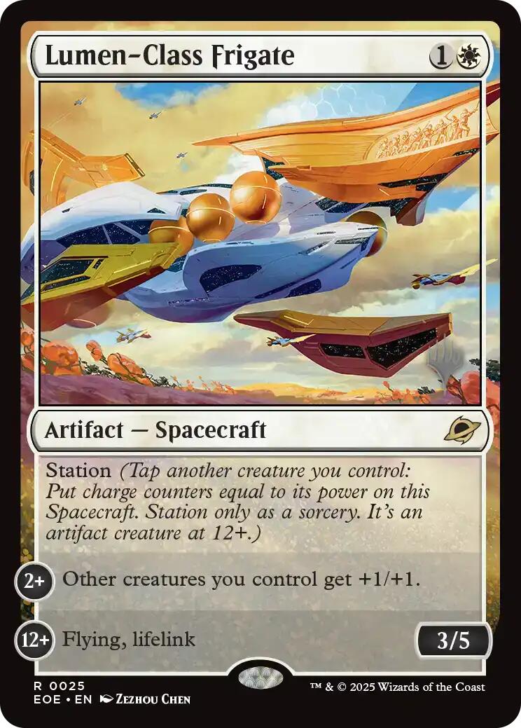 Lumen-Class Frigate [Edge of Eternities Promo Pack] | The CG Realm