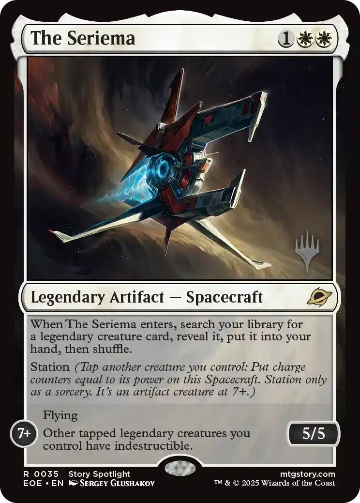 The Seriema [Edge of Eternities Promo Pack] | The CG Realm