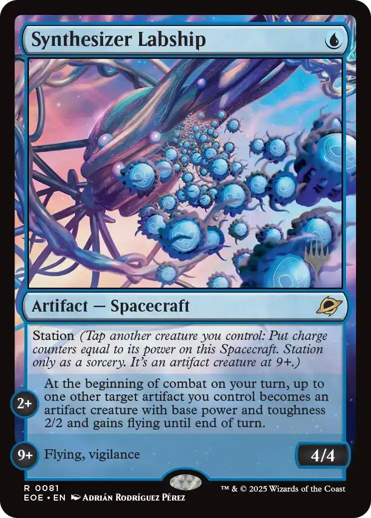 Synthesizer Labship [Edge of Eternities Promo Pack] | The CG Realm