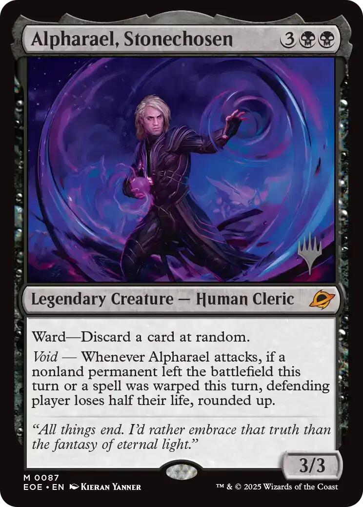 Alpharael, Stonechosen [Edge of Eternities Promo Pack] | The CG Realm