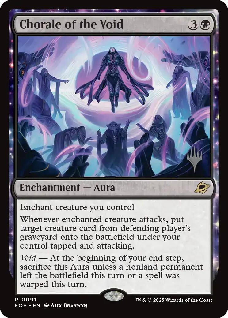 Chorale of the Void [Edge of Eternities Promo Pack] | The CG Realm