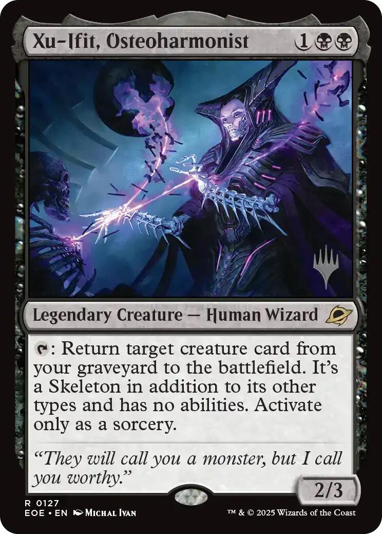 Xu-Ifit, Osteoharmonist [Edge of Eternities Promo Pack] | The CG Realm