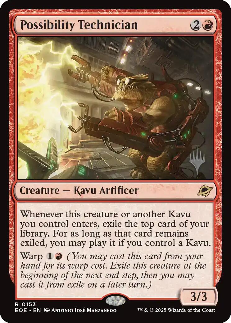 Possibility Technician [Edge of Eternities Promo Pack] | The CG Realm