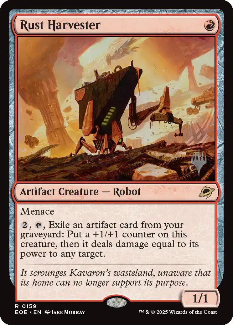 Rust Harvester [Edge of Eternities Promo Pack] | The CG Realm