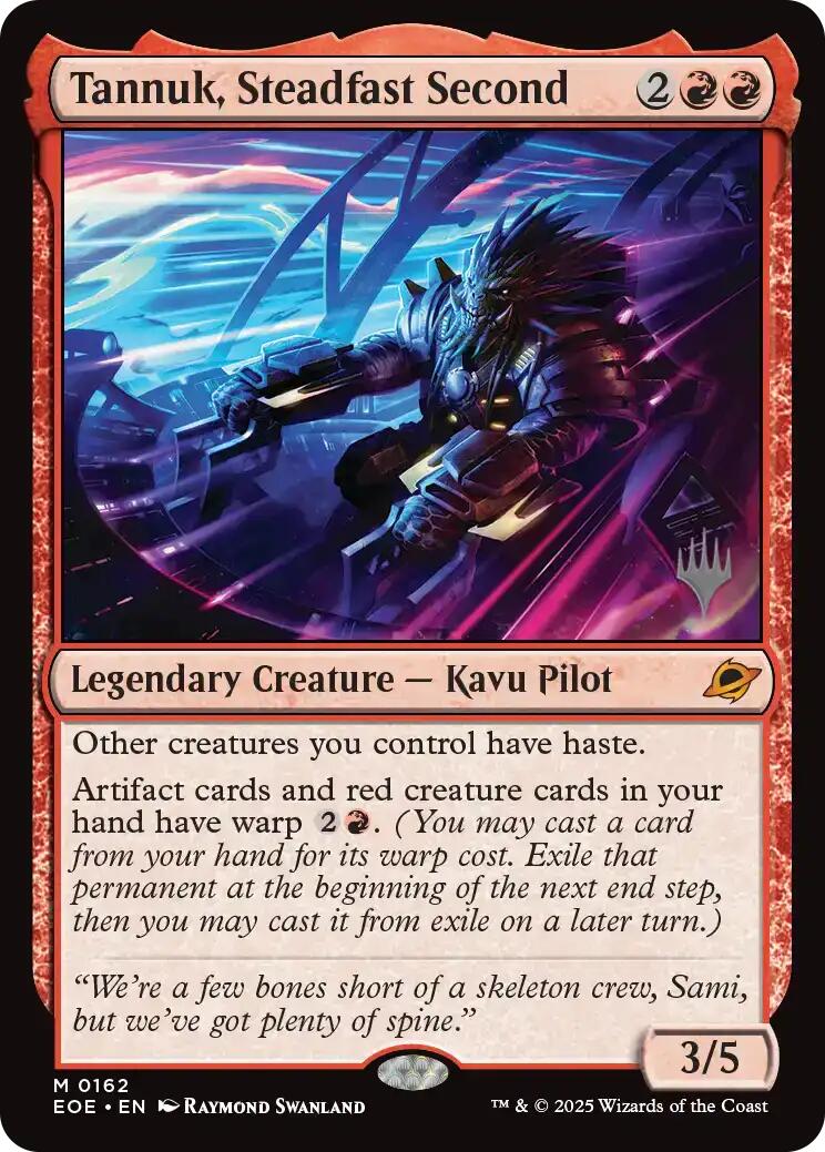 Tannuk, Steadfast Second [Edge of Eternities Promo Pack] | The CG Realm
