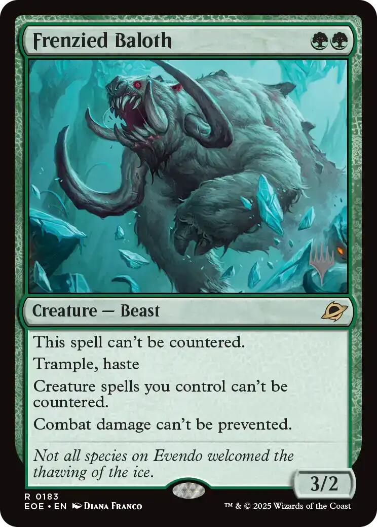 Frenzied Baloth [Edge of Eternities Promo Pack] | The CG Realm