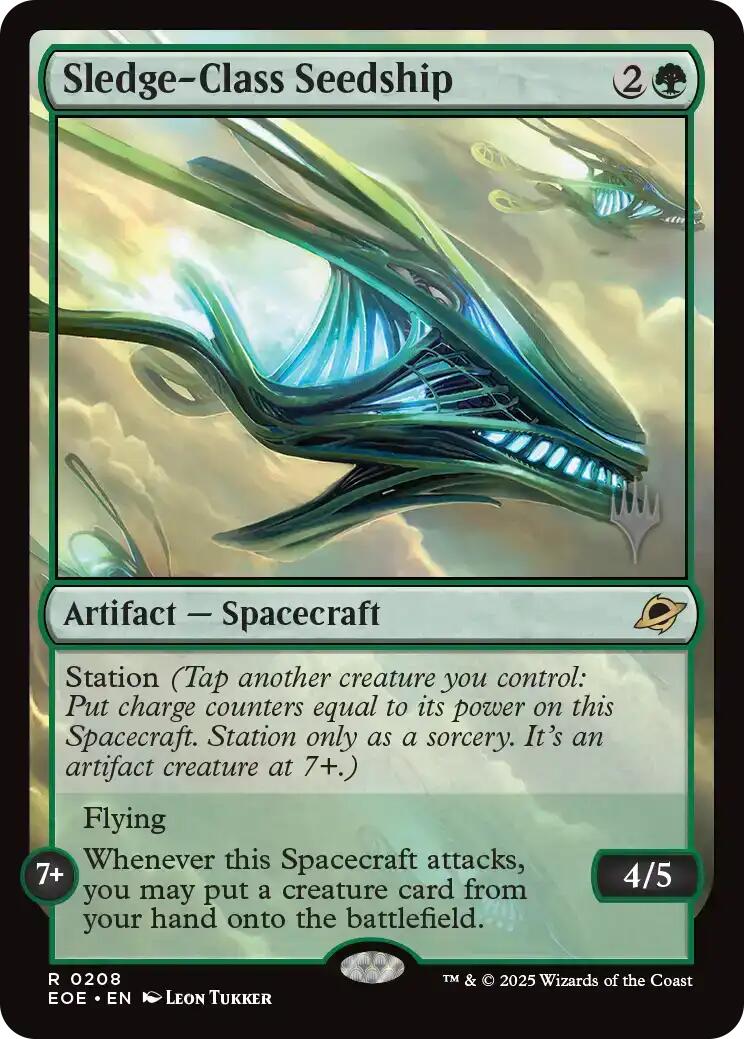 Sledge-Class Seedship [Edge of Eternities Promo Pack] | The CG Realm