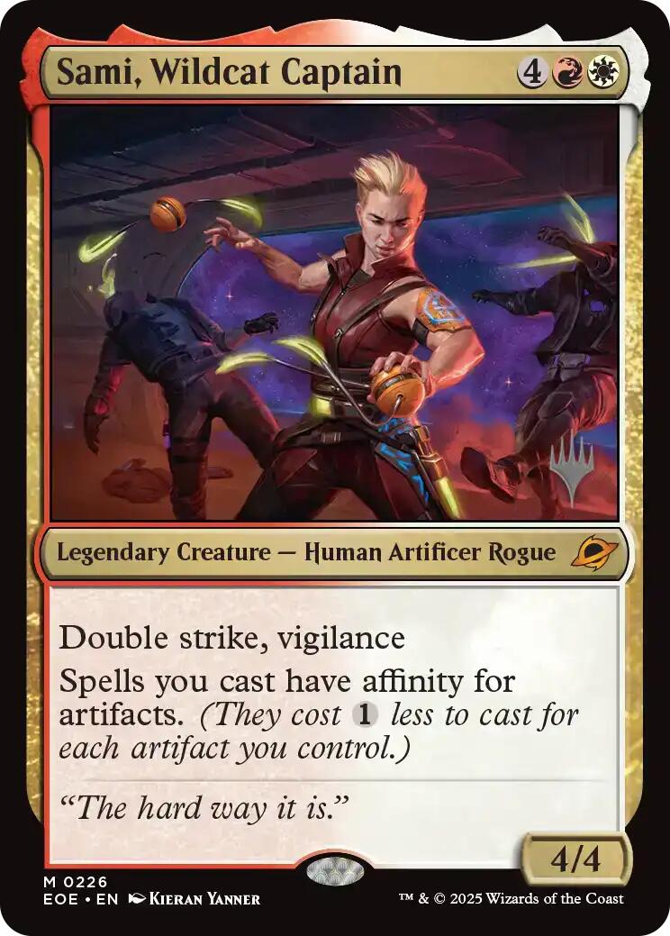 Sami, Wildcat Captain [Edge of Eternities Promo Pack] | The CG Realm