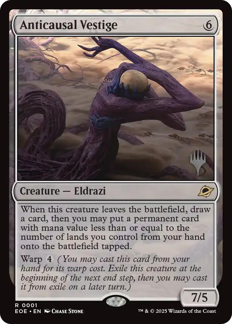 Anticausal Vestige [Edge of Eternities Promo Pack] | The CG Realm