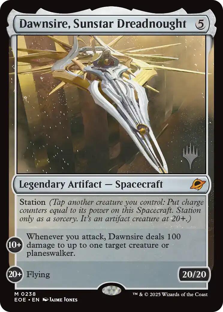 Dawnsire, Sunstar Dreadnought [Edge of Eternities Promo Pack] | The CG Realm