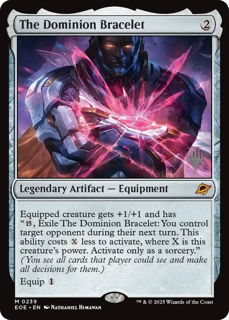 The Dominion Bracelet [Edge of Eternities Promo Pack] | The CG Realm