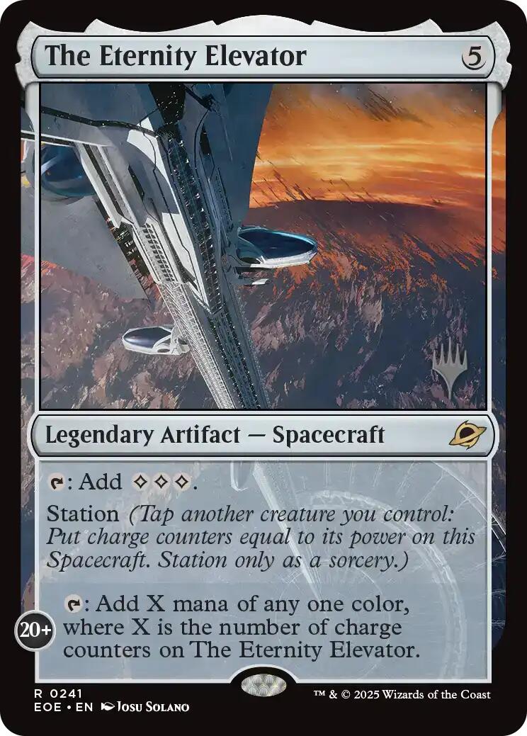 The Eternity Elevator [Edge of Eternities Promo Pack] | The CG Realm