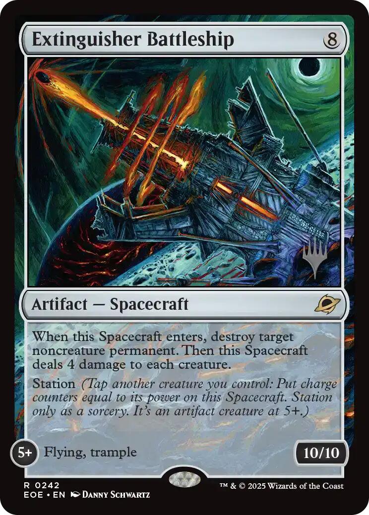 Extinguisher Battleship [Edge of Eternities Promo Pack] | The CG Realm