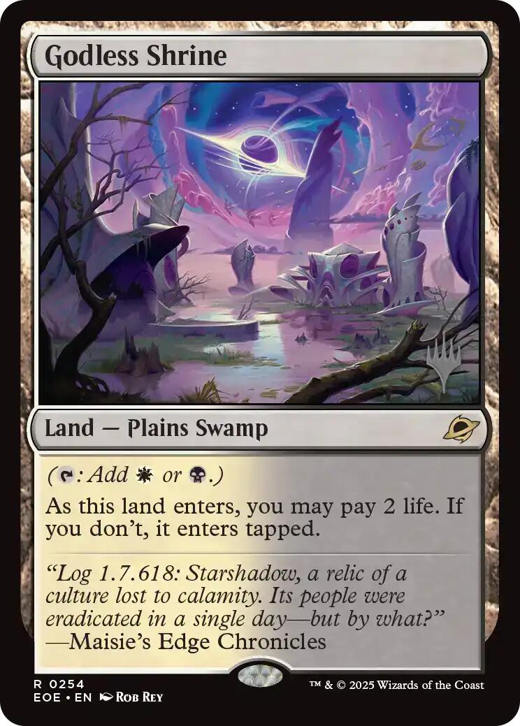 Godless Shrine [Edge of Eternities Promo Pack] | The CG Realm