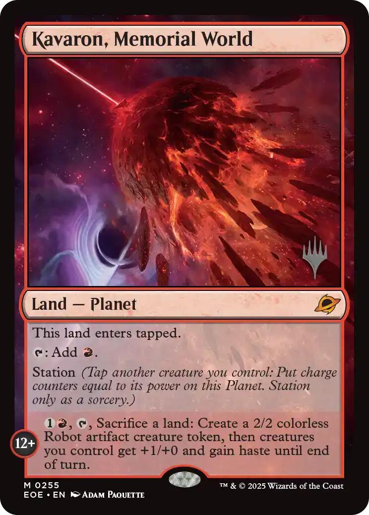 Kavaron, Memorial World [Edge of Eternities Promo Pack] | The CG Realm