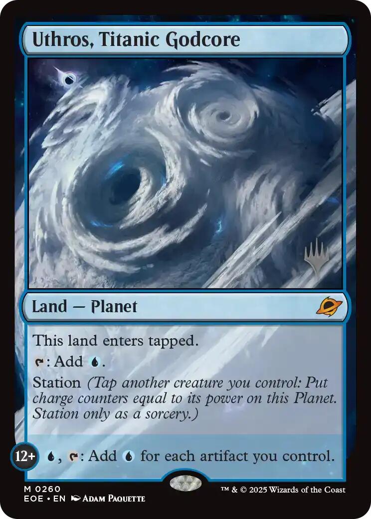 Uthros, Titanic Godcore [Edge of Eternities Promo Pack] | The CG Realm
