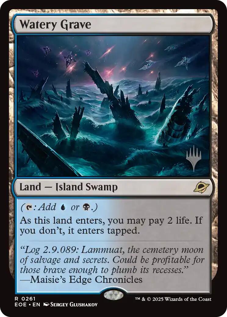 Watery Grave [Edge of Eternities Promo Pack] | The CG Realm