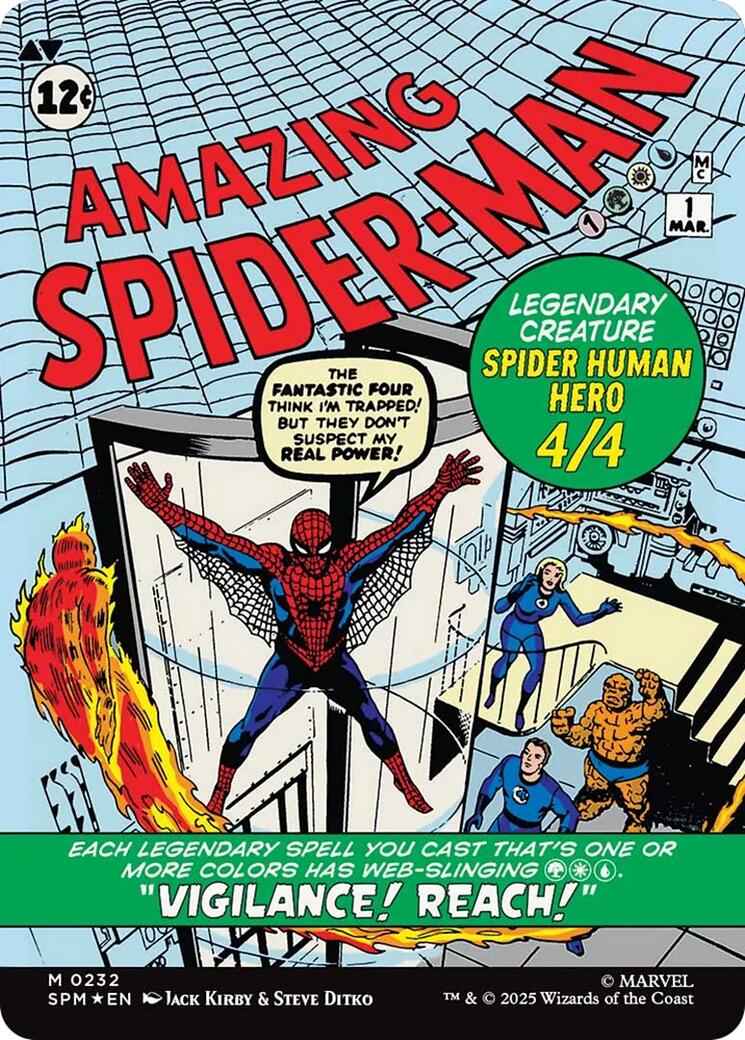 Peter Parker (0232) (Borderless) (SPM-232) - Marvel's Spider-Man Foil