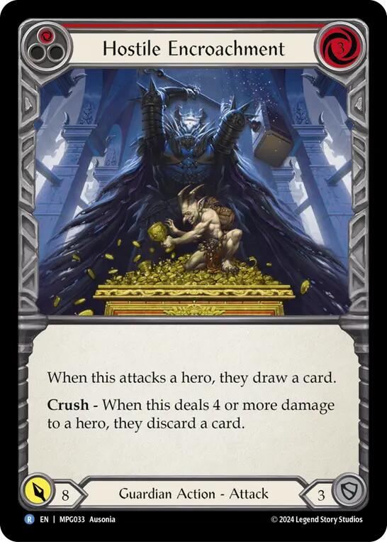 Hostile Encroachment [MPG033] (Mastery Pack Guardian)  Rainbow Foil | The CG Realm