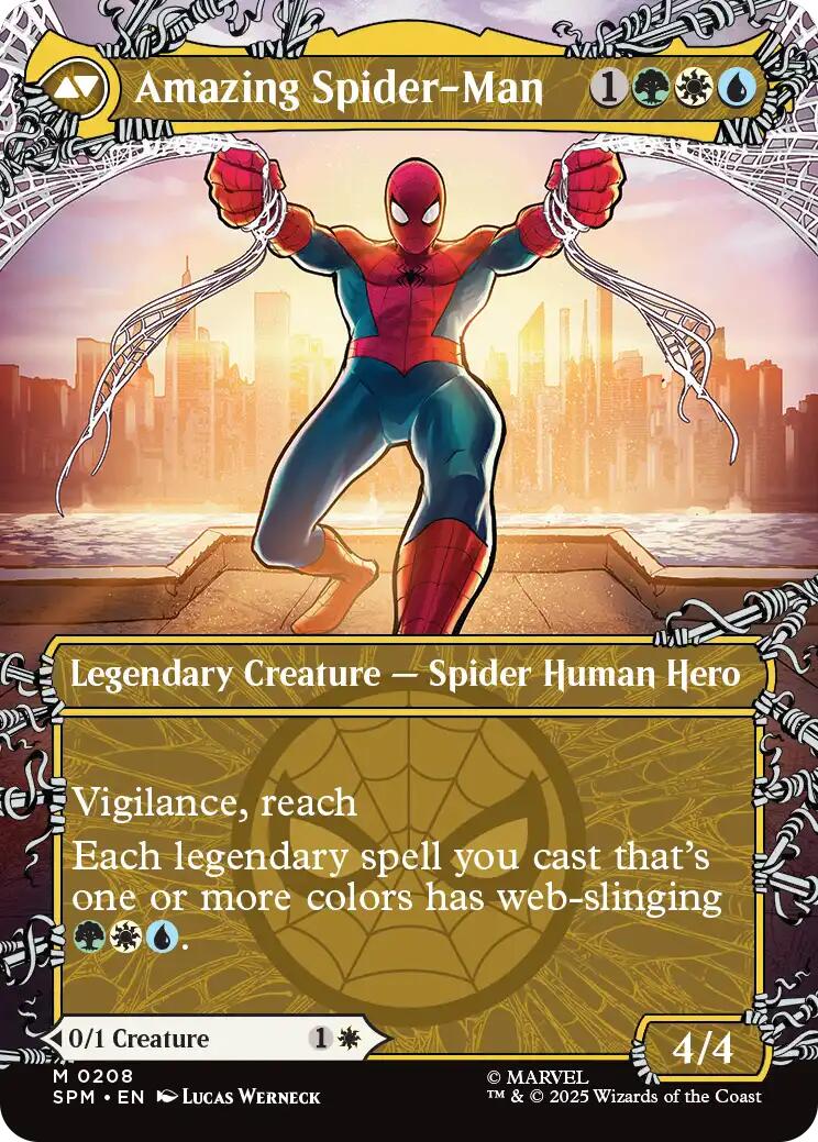 Peter Parker (0208) (Borderless) (SPM-208) - Marvel's Spider-Man