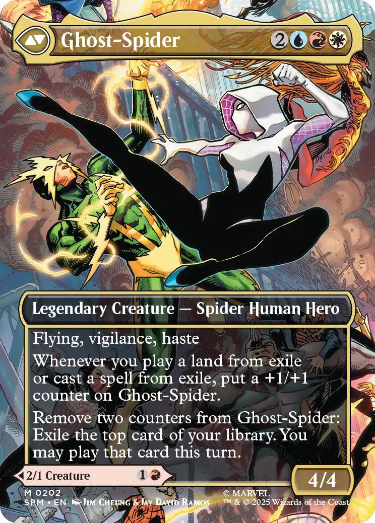 Gwen Stacy (0202) (Borderless) (SPM-202) - Marvel's Spider-Man