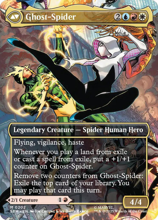 Gwen Stacy (0202) (Borderless) (SPM-202) - Marvel's Spider-Man